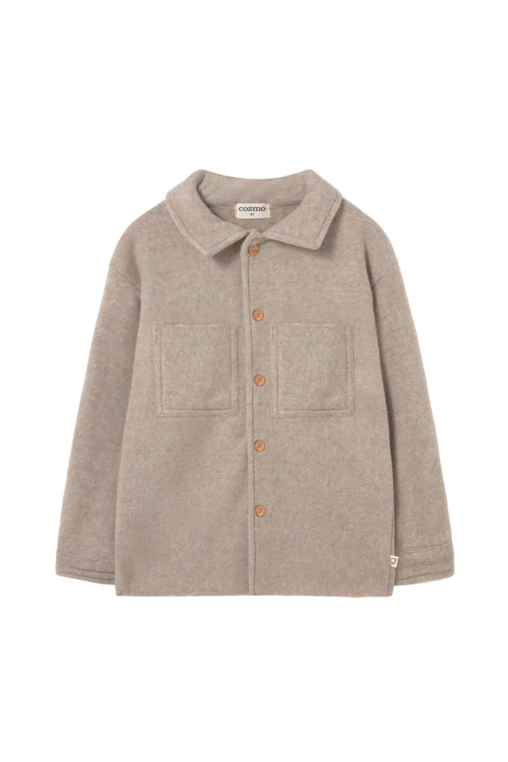 Bamboo Overshirt, Stone