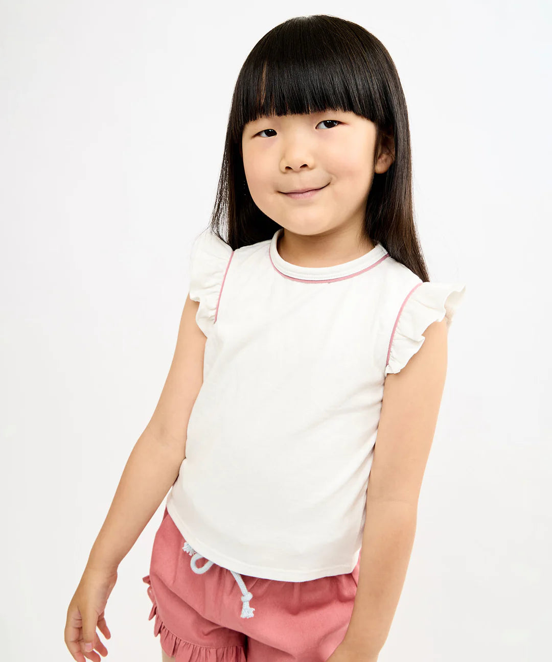 Adrian Shirt, Rose Piping