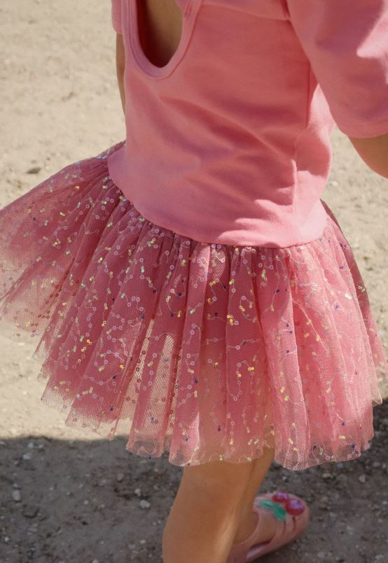 Ballerina Dress, Strawberry Ice