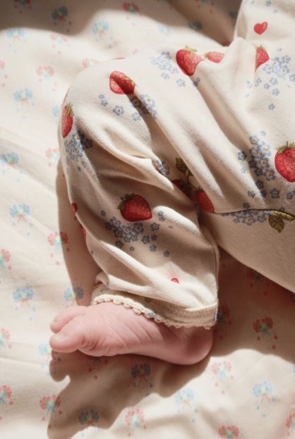 Basic Newborn Onesie Gots, Marmalade