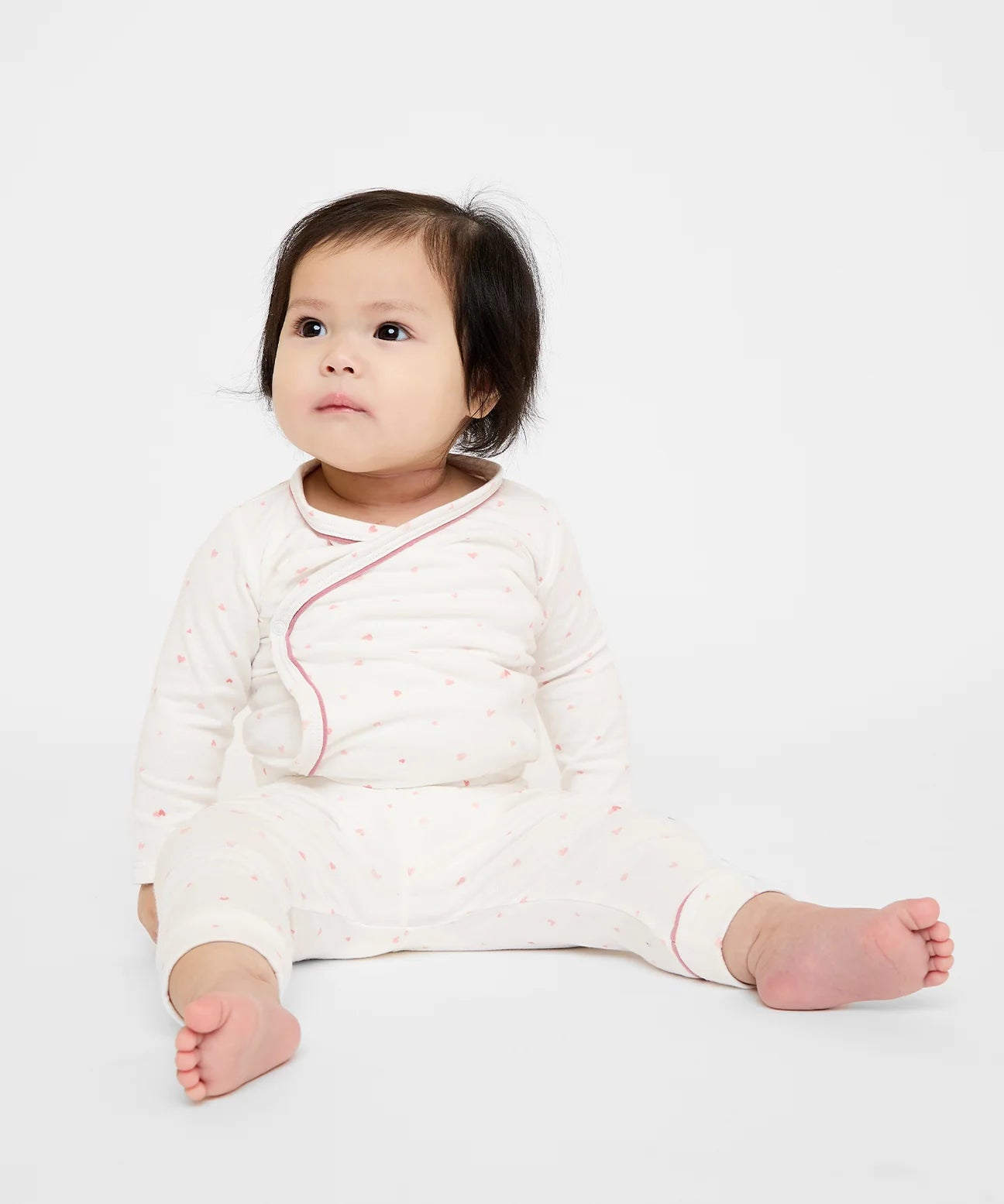 Andy Baby Legging, Rose Hearts