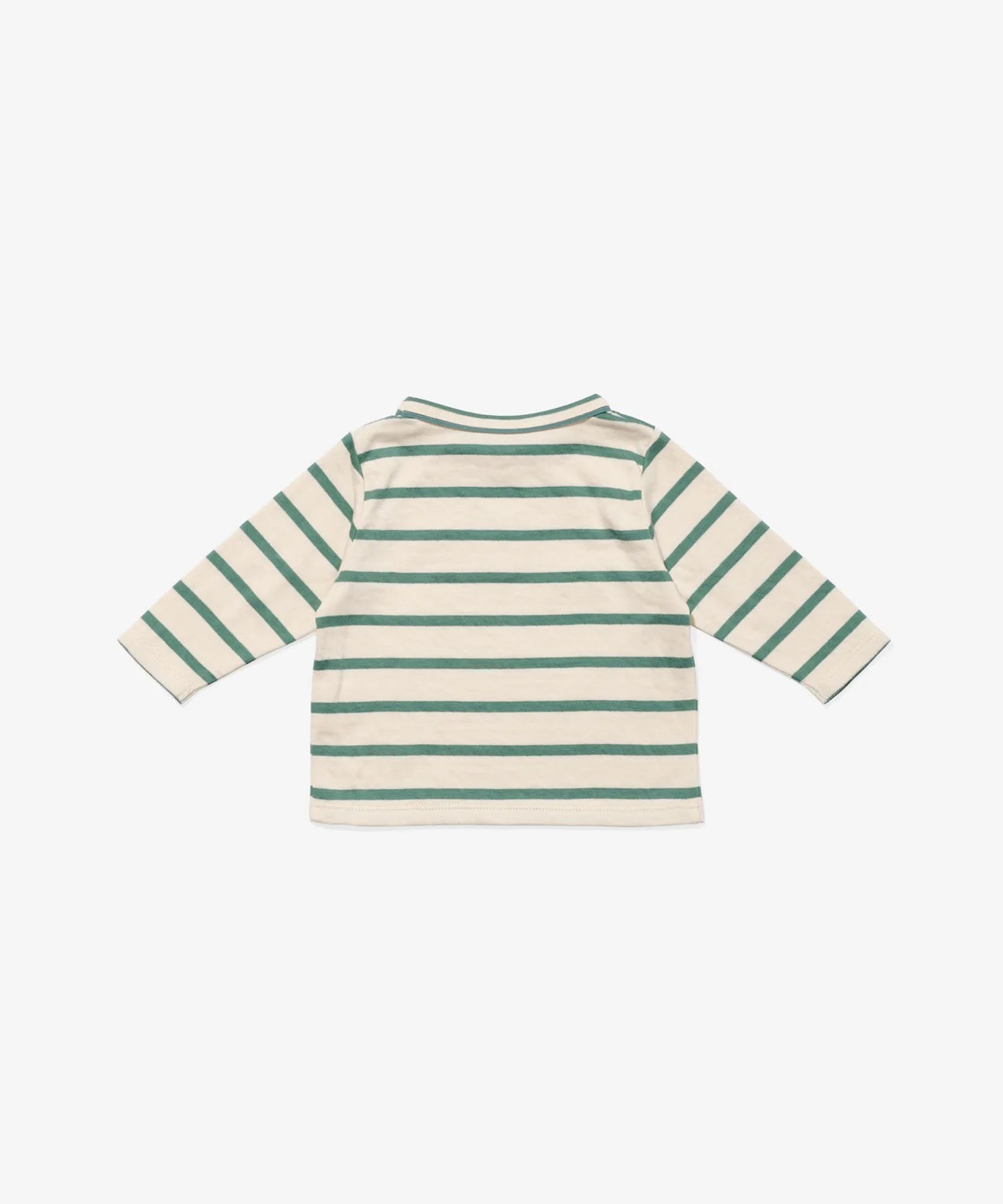 Edward Baby T-Shirt, Pine Stripe