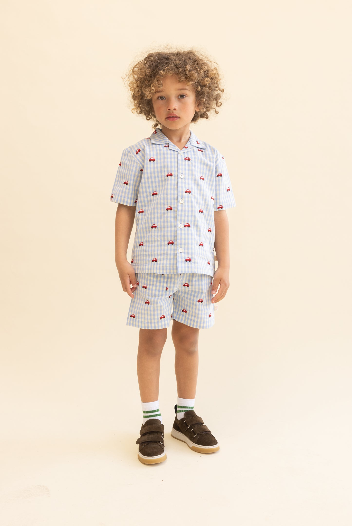 Albert Shorts, Blue Gingham