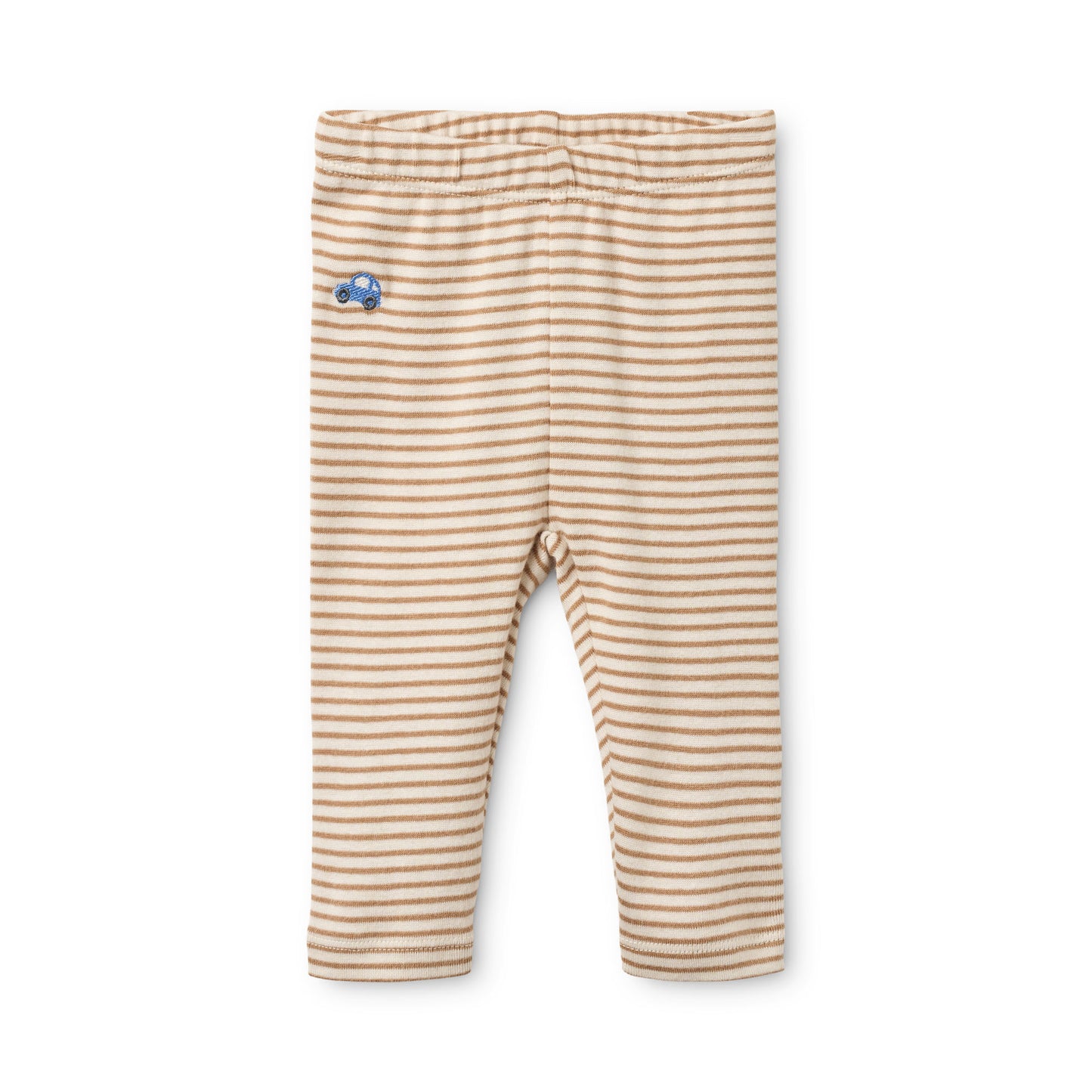 Fresa Leggings, Light Brown Stripe