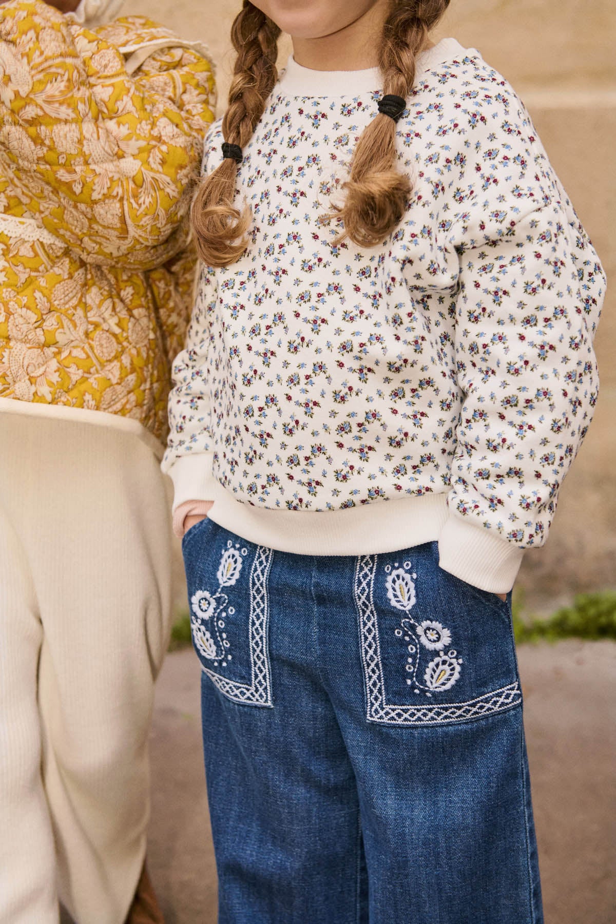 Pants Flofi, Stone Blue