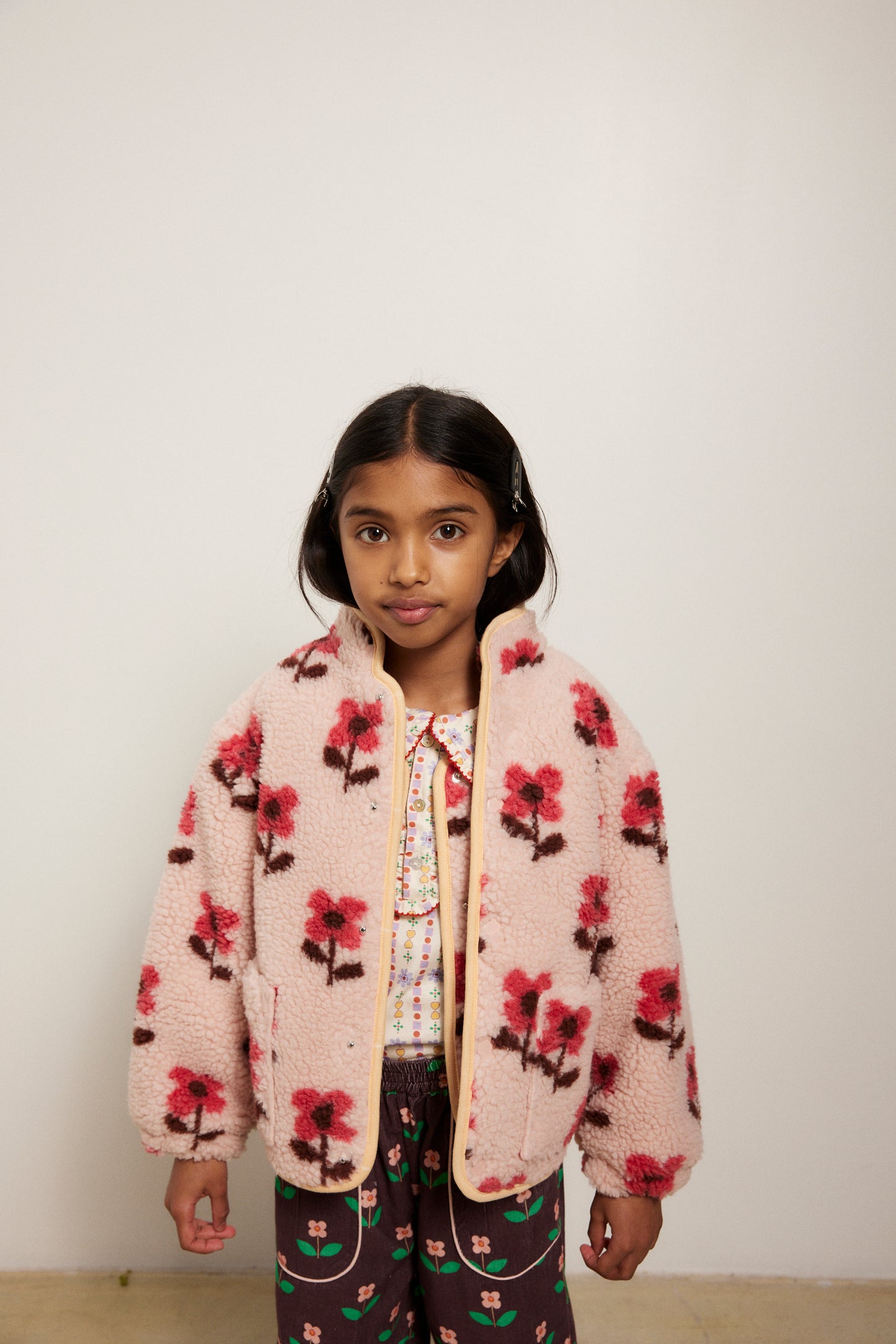Bear Fleece Jacket, Cookie