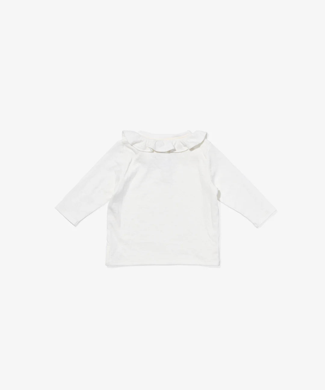 Hen Baby Shirt, Vanilla Piping