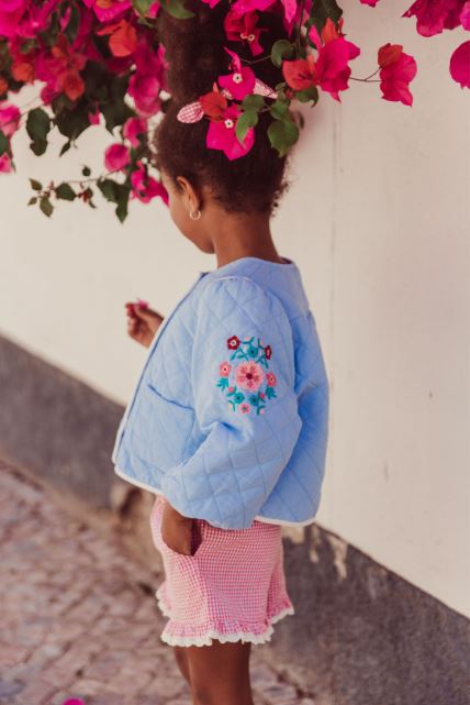Joulia Jacket, Light Blue