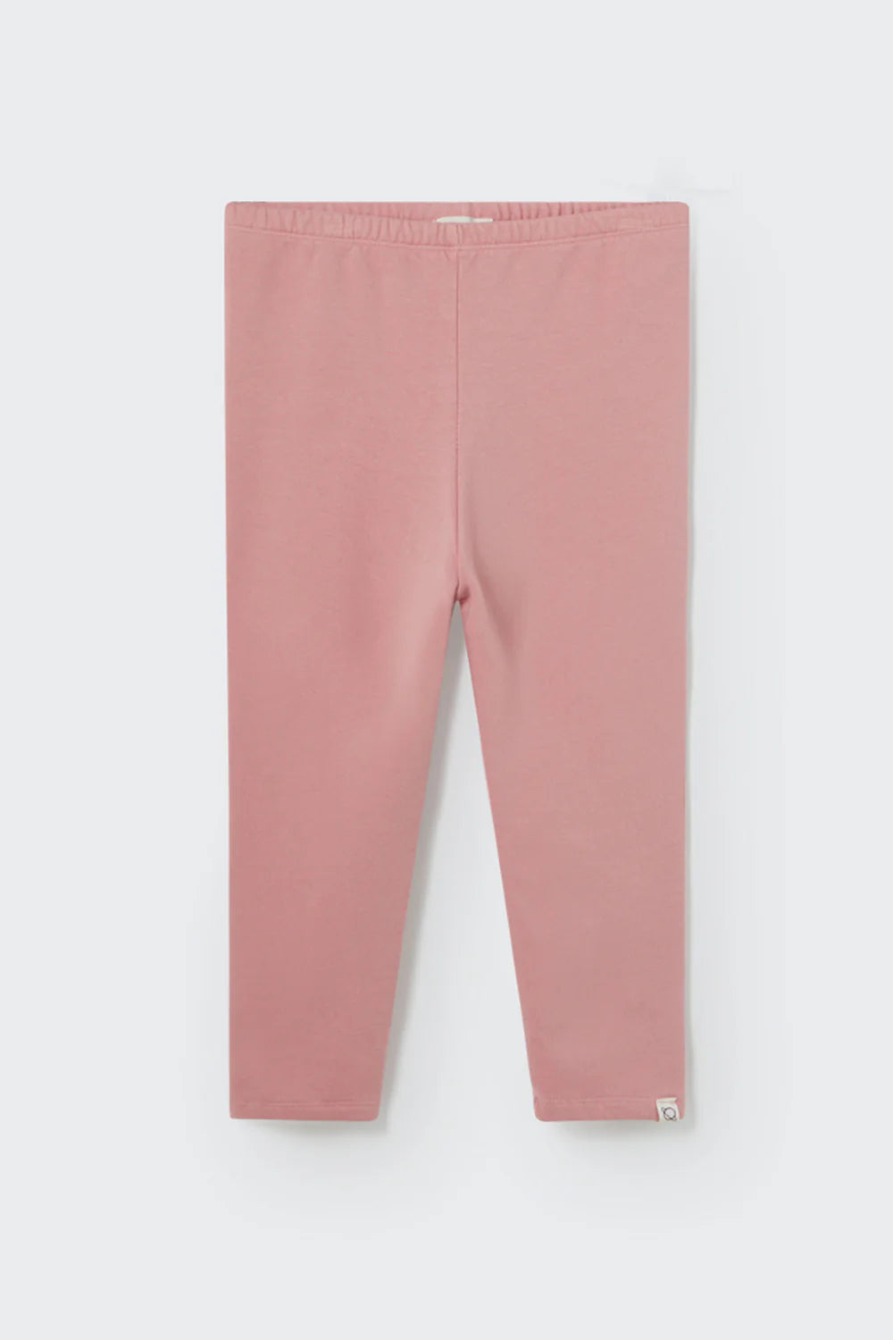 Organic Cotton Fleece Legging, Rose Tea