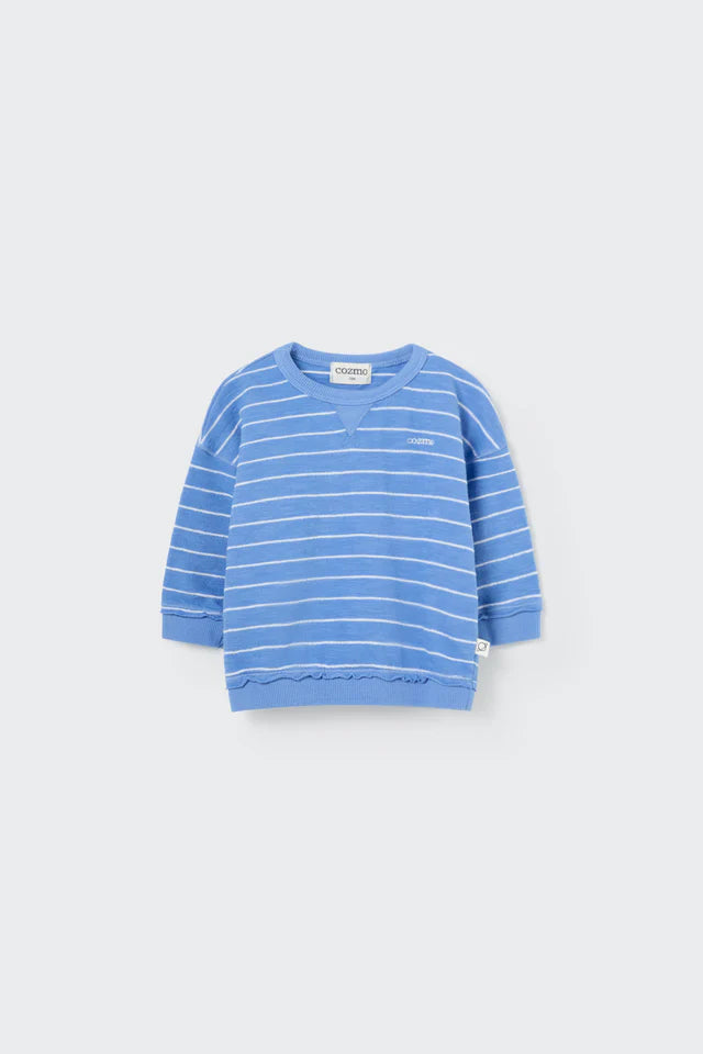 Cozmo Organic Stripes Baby Sweatshirt
