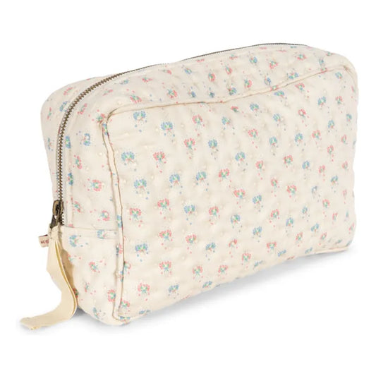 Pipa Petite Organic cotton Toiletry Bag, Powder Pink