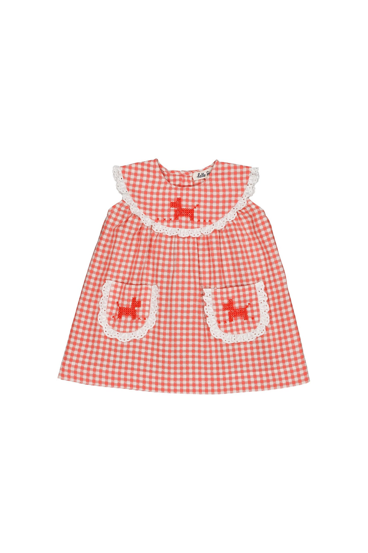 Scarlett Baby Dress, Emberglow