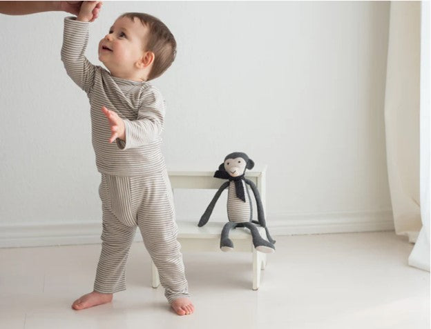 Striped Bateau Neck Top