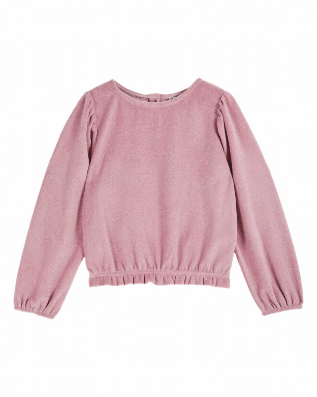 Terrycloth Sweatshirt, Lilac