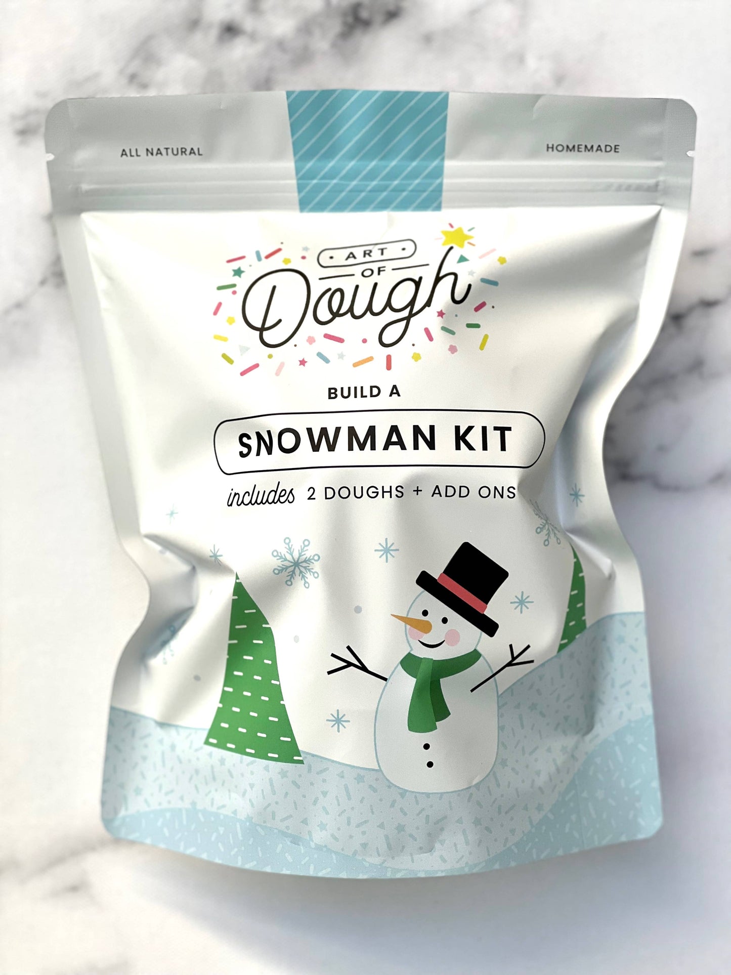 Build a Snowman Dough Kit