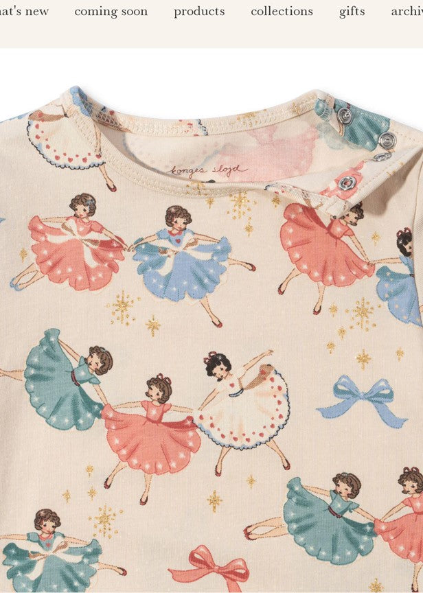 Basic Body/Pants Set Bow Ballerina