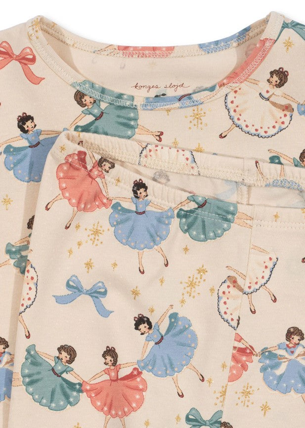 Basic Blouse/Pants Set Bow Ballerina
