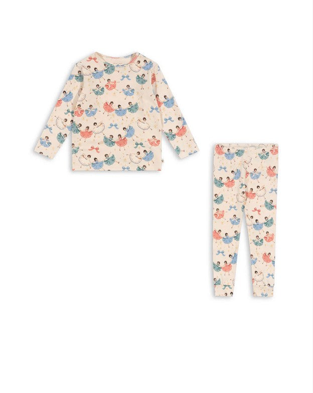 Basic Blouse/Pants Set Bow Ballerina