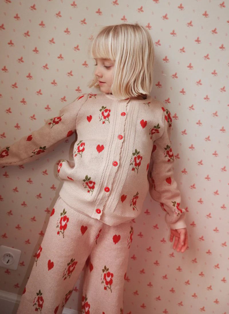 Amelia Cardigan, Soft Pink