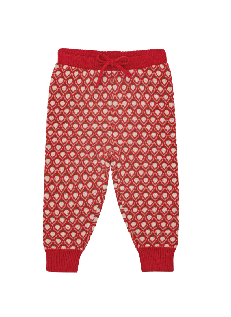 Zuri Pants, Red Berry
