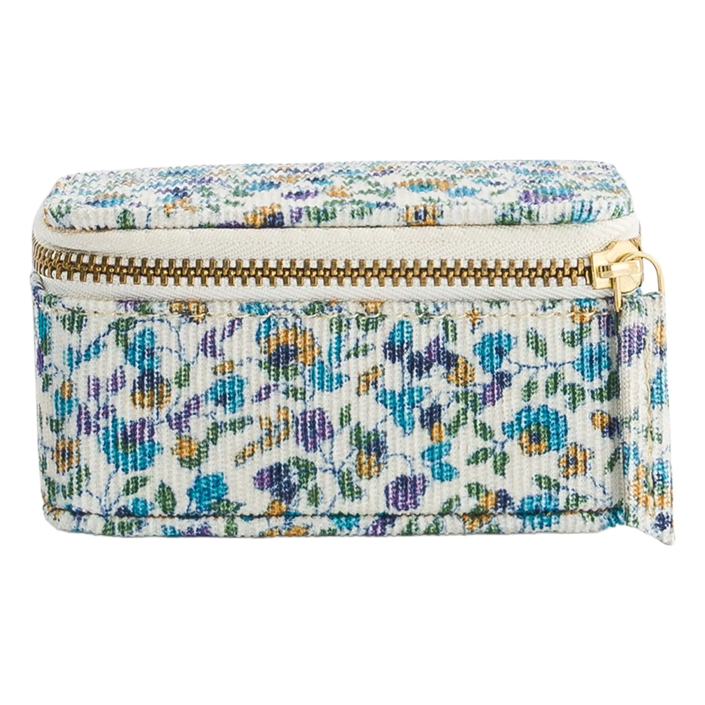 Soumaya Jewelry Box in Floral Milleraie Velvet
