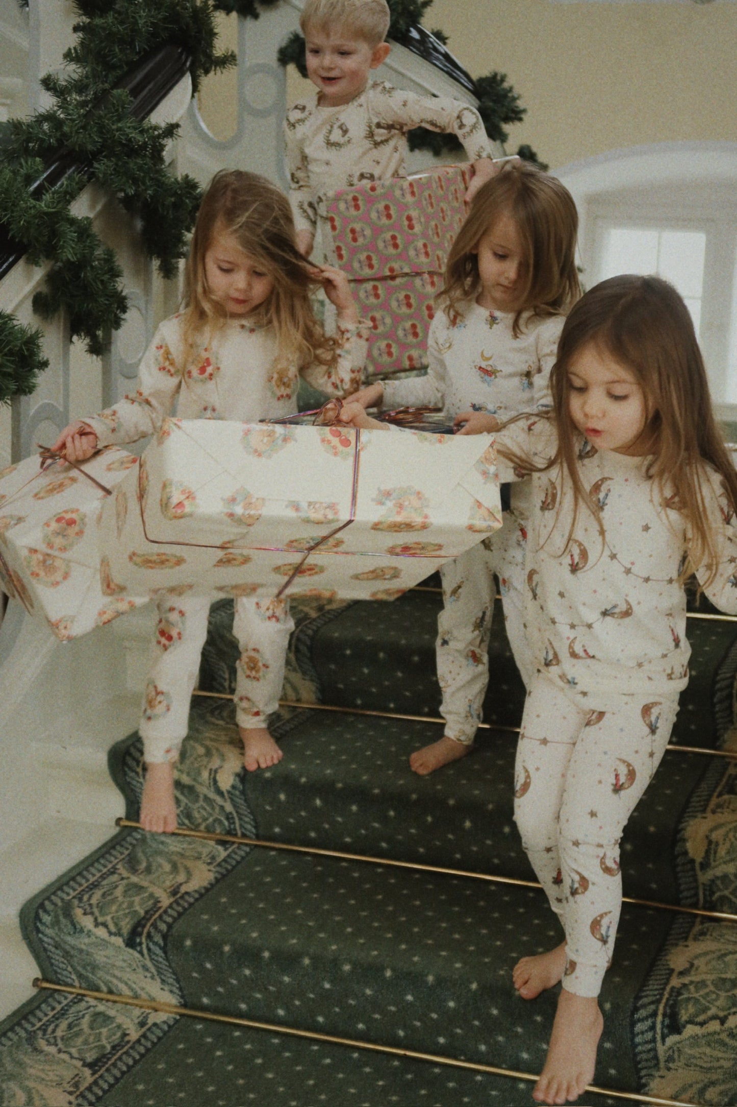 Basic Blouse/Pants Set, Deer Diary