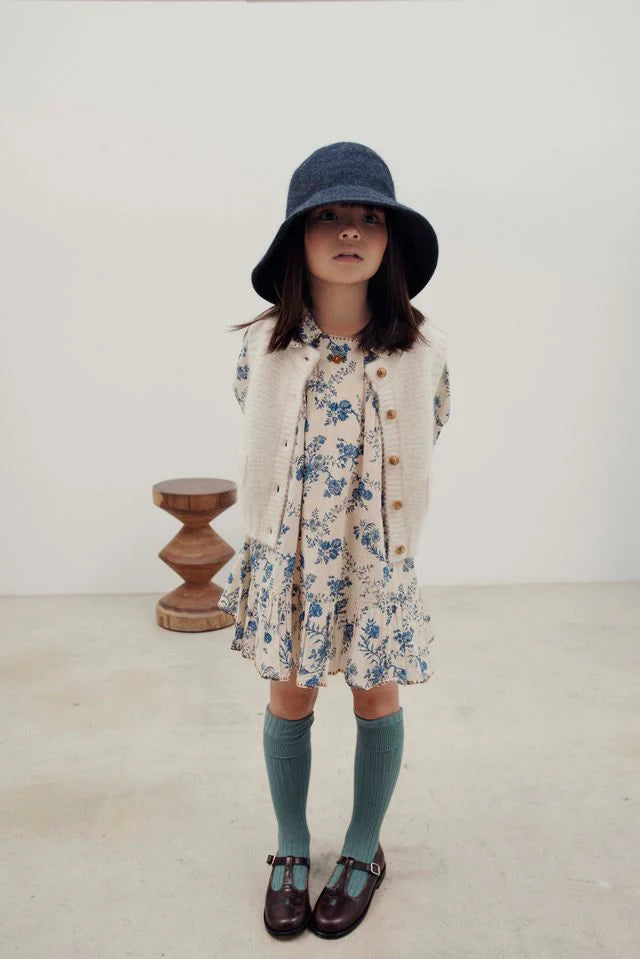 Smocked Dress, Orchid Bleu