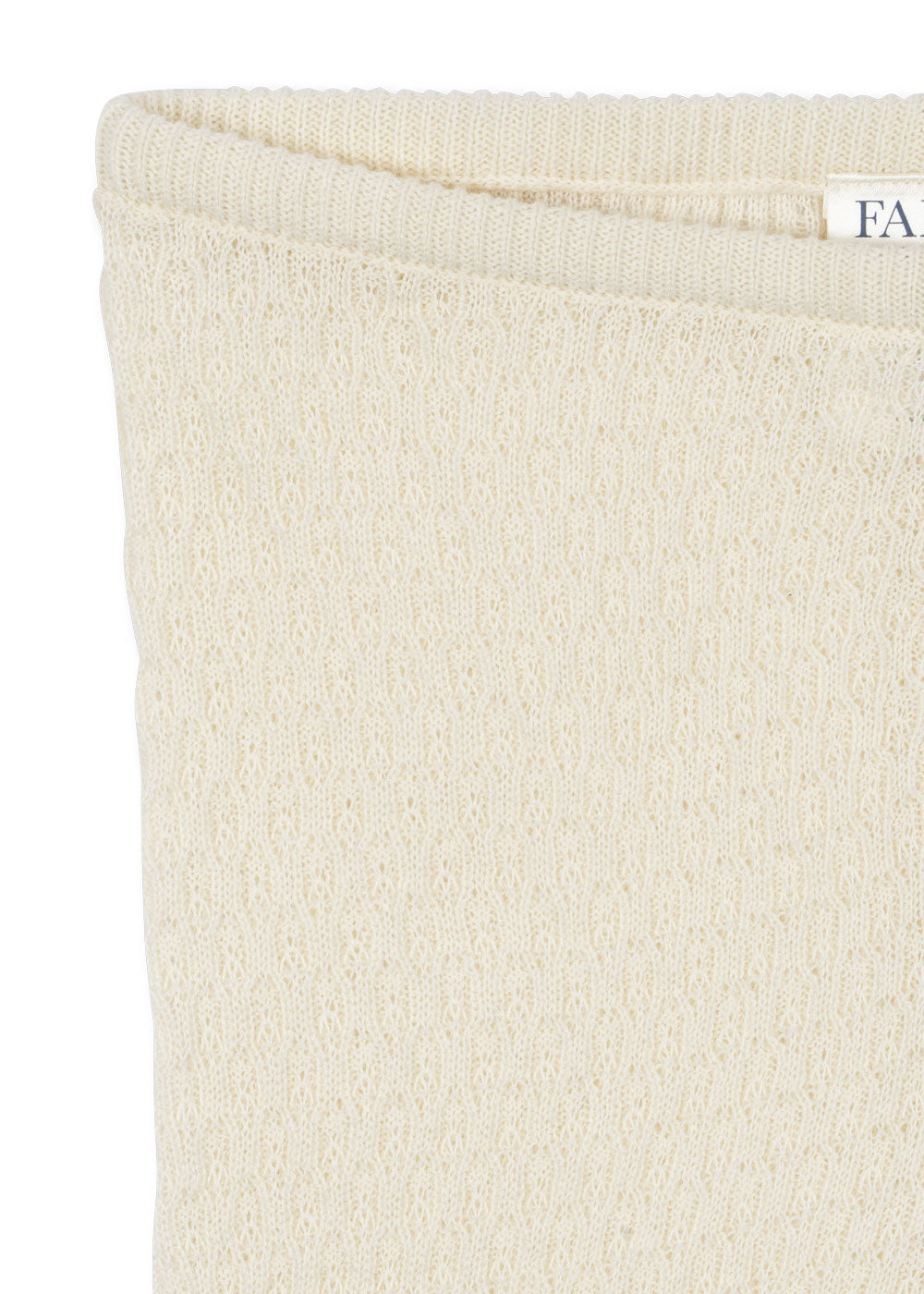 Venti Pointelle Pants, Antique White