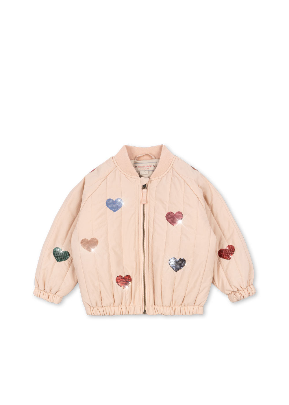 Juno Sequin Bomber Jacket, Cameo Rose