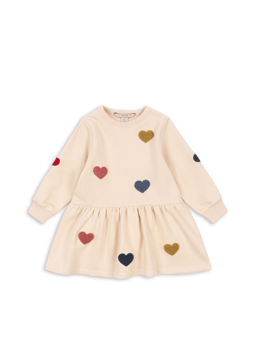 Lou Terry Sweat Dress, Multi Heart