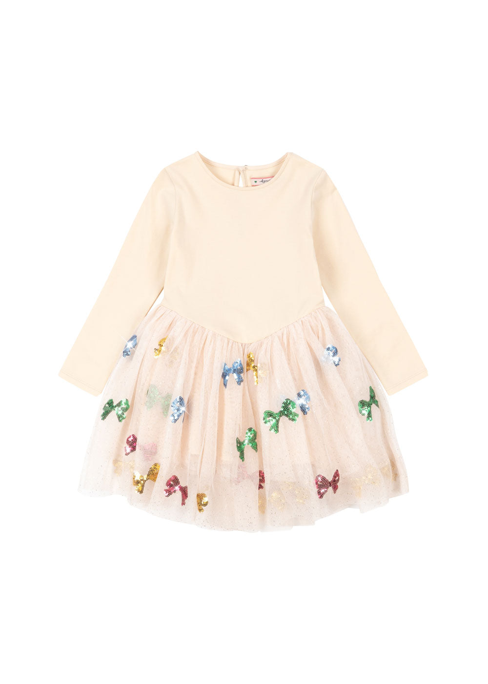 Yvonne Ballerina Dress, Bow Colore