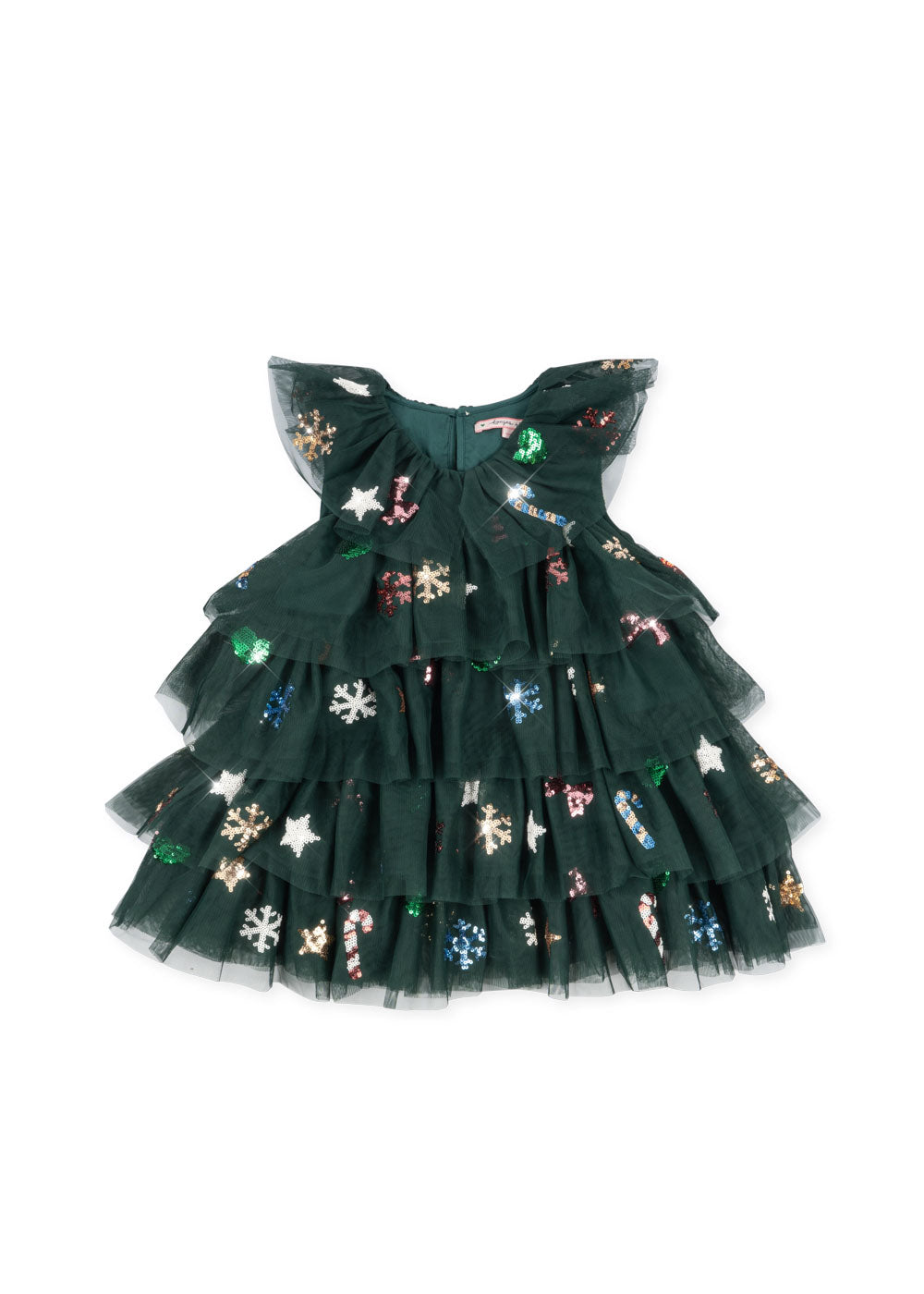 Yvonne Christmas Dress, Hunter Green