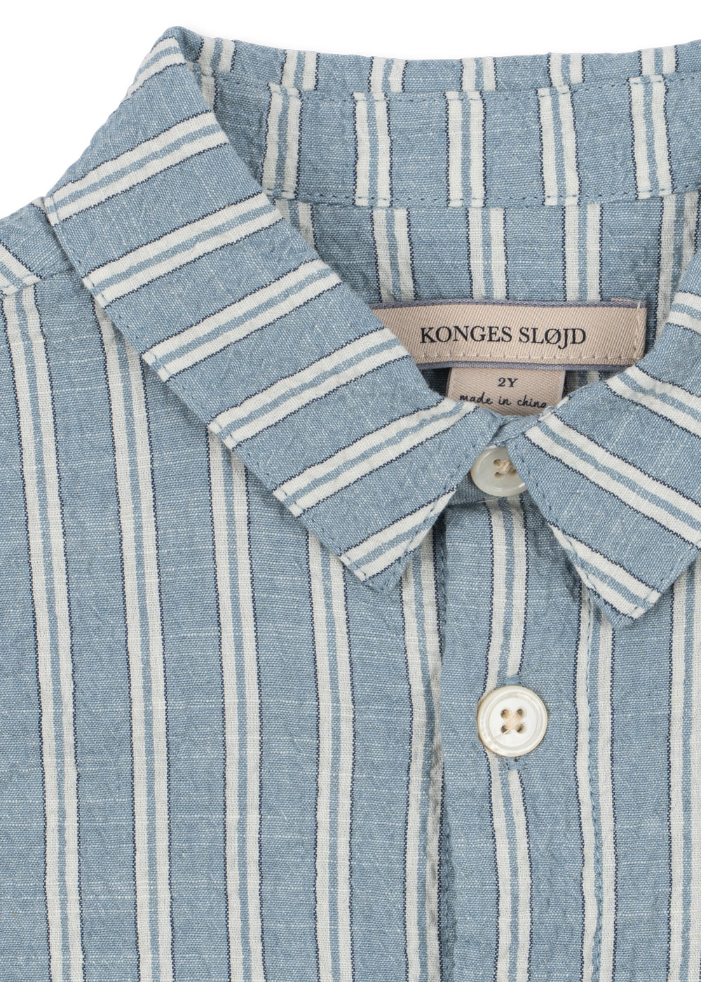 Elliot Shirt, Trio Bleu Stripe