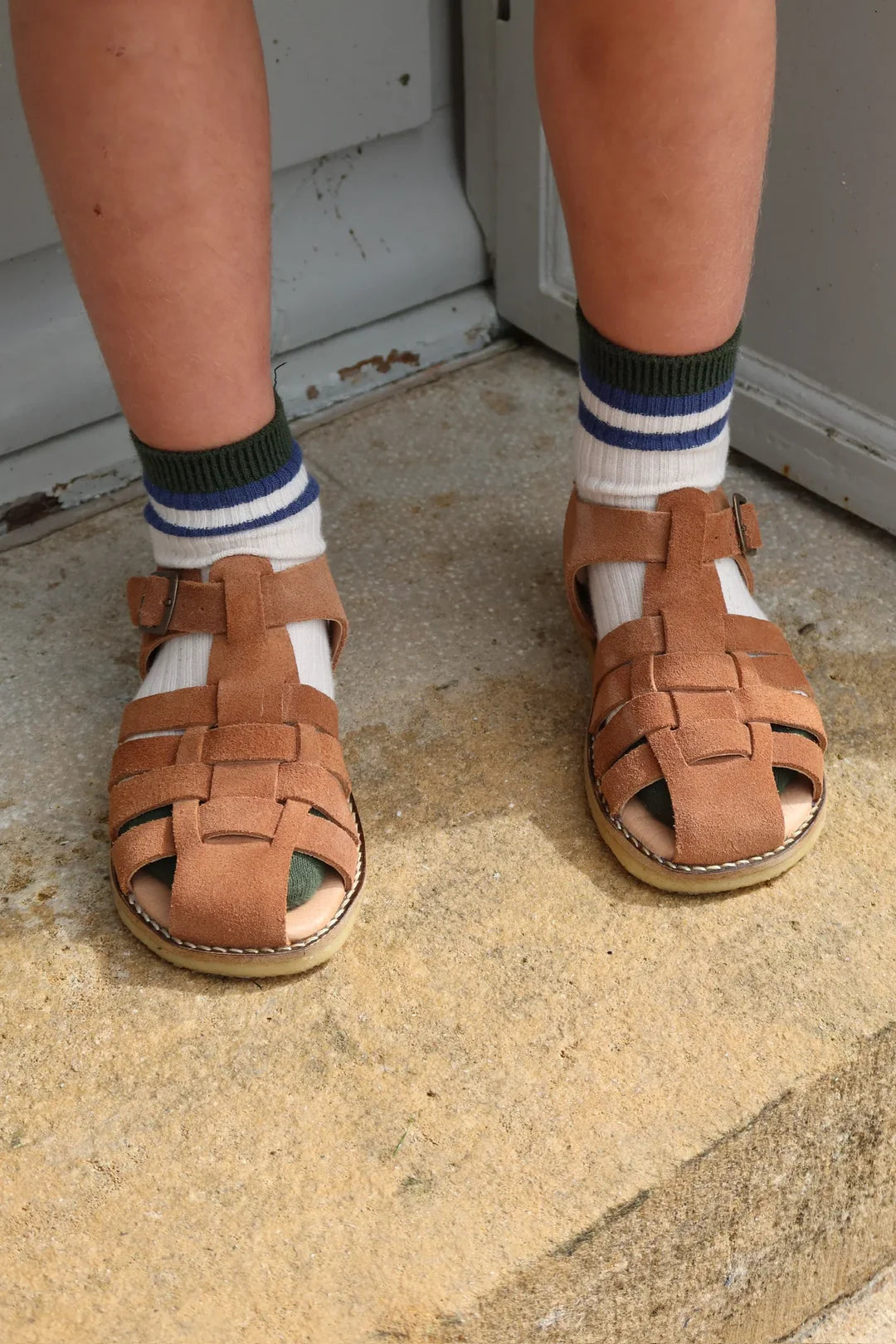 Konges 2 Pack Rib Socks, Multi Stripe