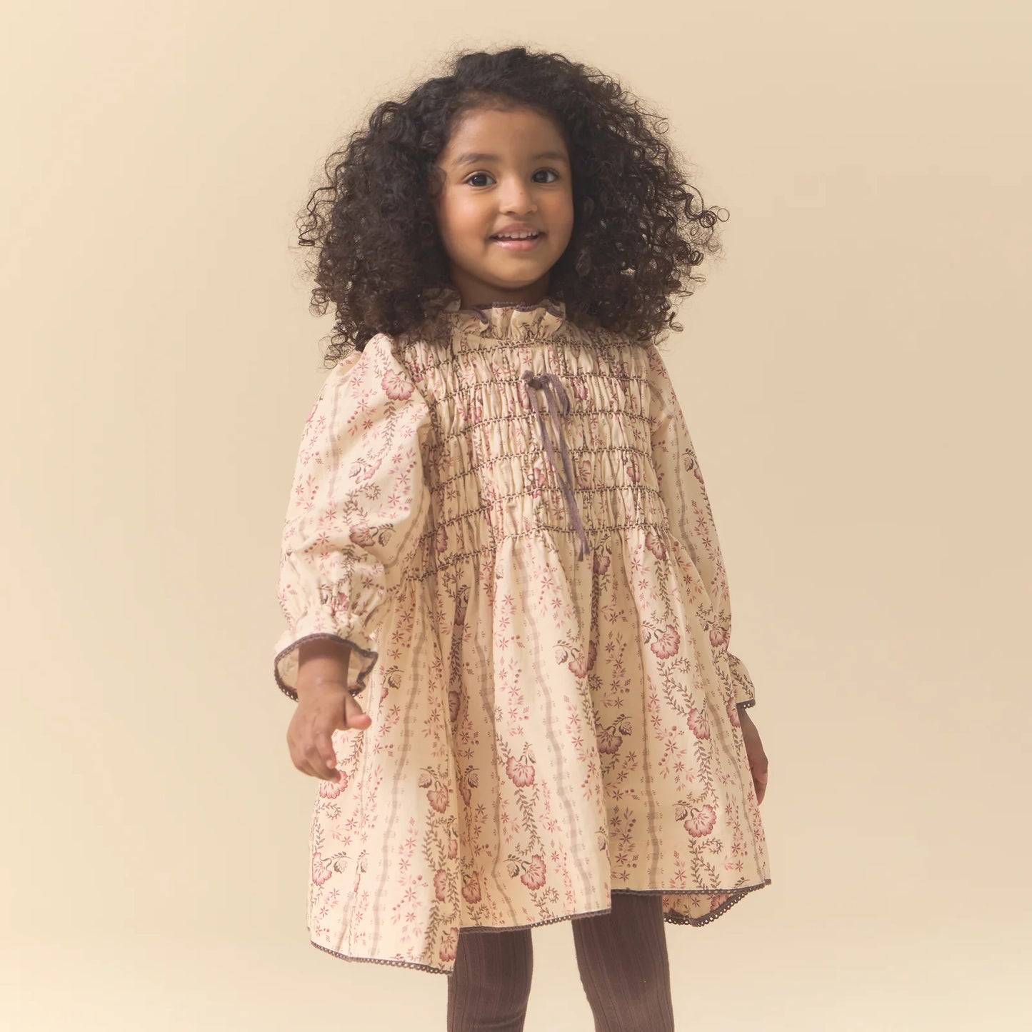 Parvati Dress, Fall Vine Print
