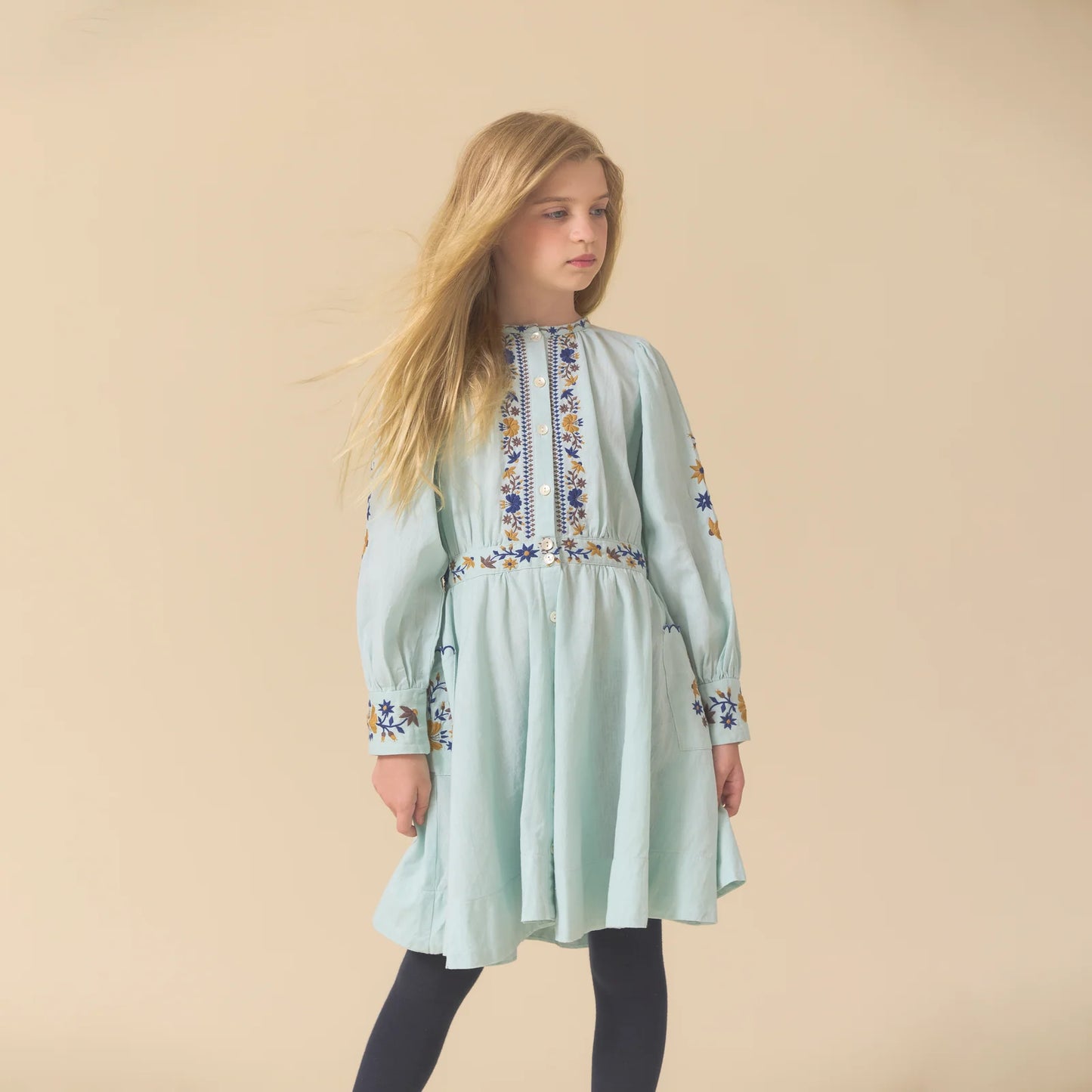 Blair Dress, Blue Haze