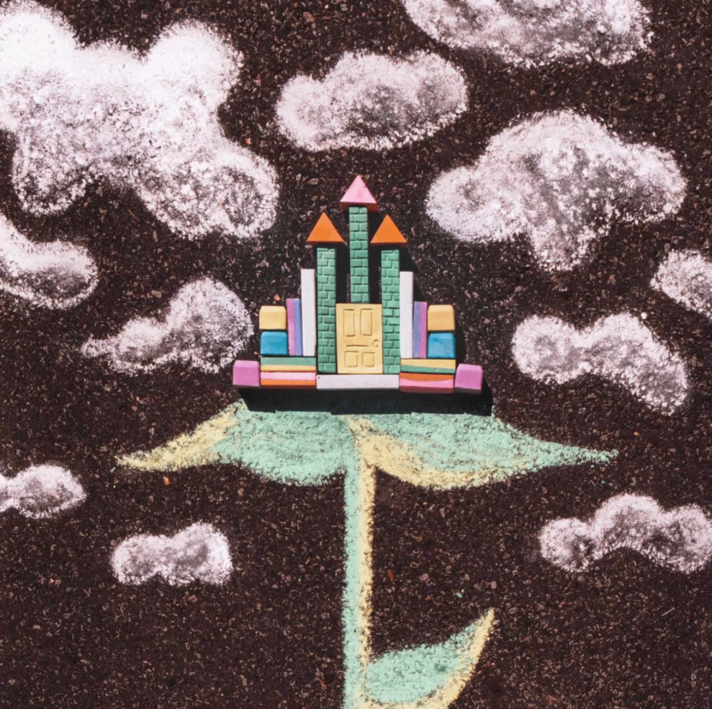 Castle Handmade Sidewalk Chalk