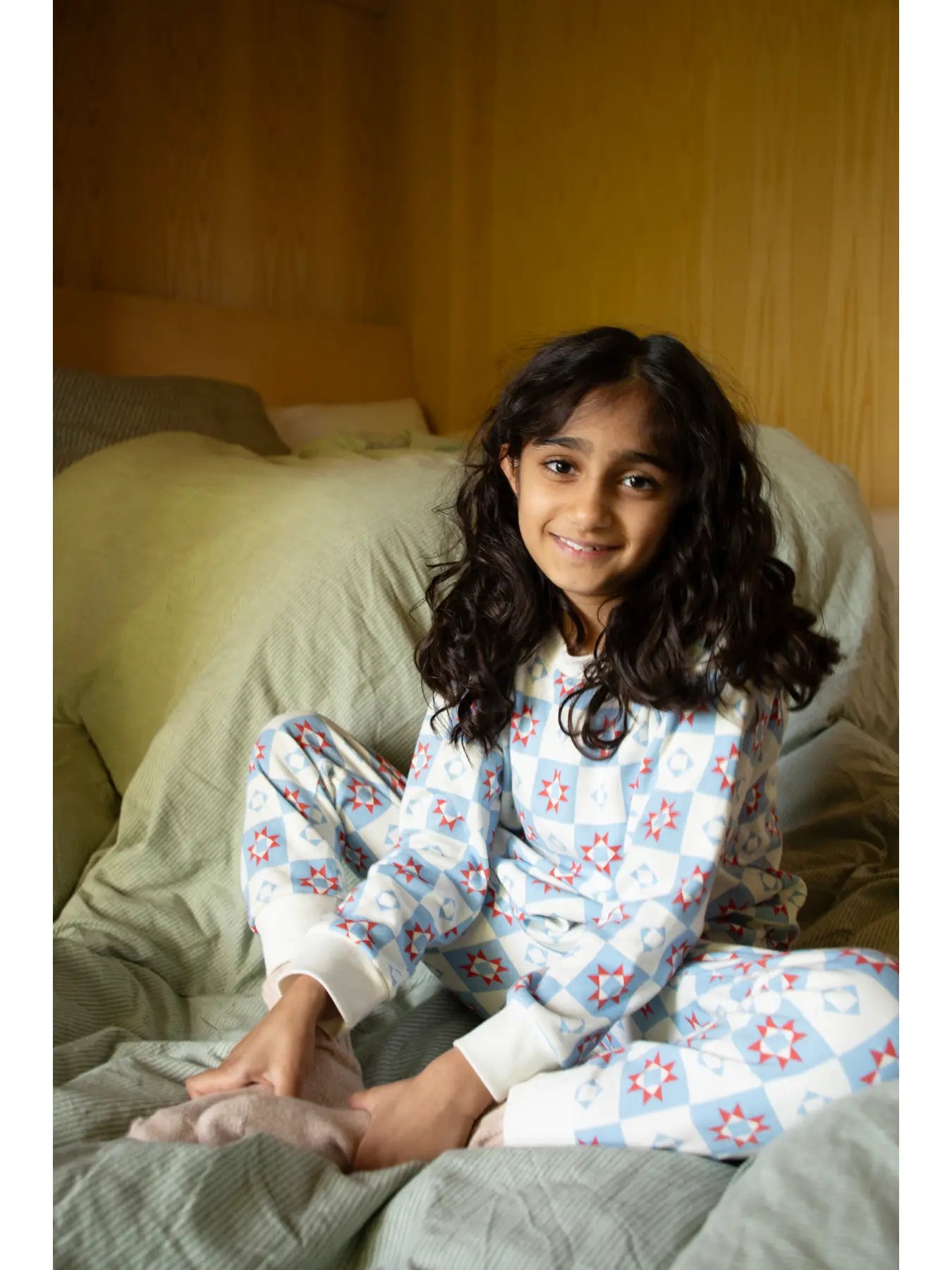 Holiday Classic Pajama, Patchwork Star