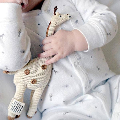 Organic Giraffe Rattle Baby Toy(5 Star Rating)