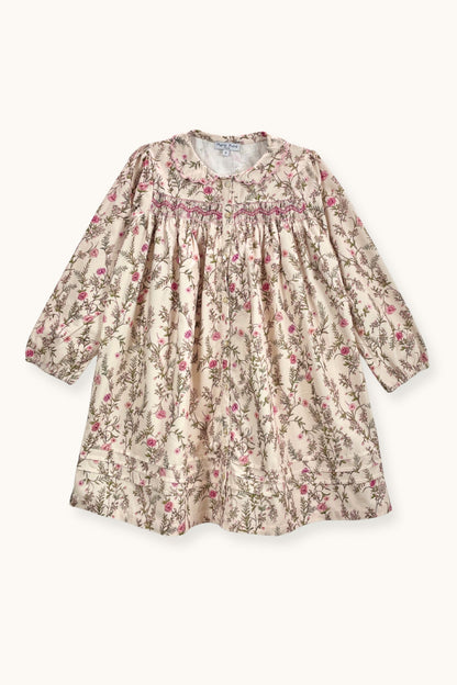 Amanda Corduroy Dress, Wild Flowers
