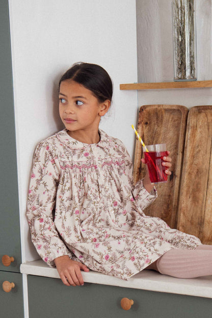 Amanda Corduroy Dress, Wild Flowers