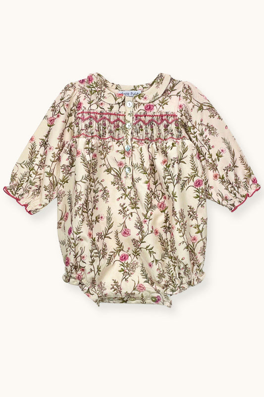 Lina Corduroy Romper, Wild Flowers