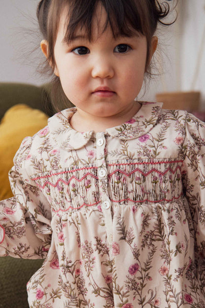 Lina Corduroy Romper, Wild Flowers