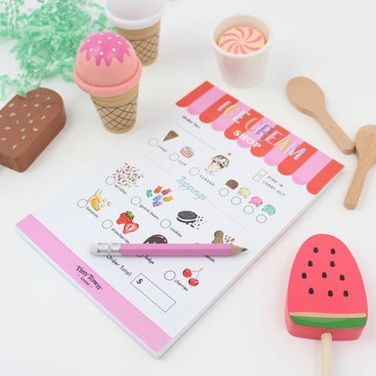 Inklings Tiny Town™ Play Notepad - Ice Cream Shop