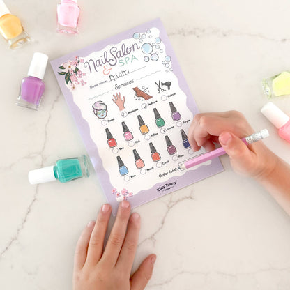 Inklings Tiny Town™ Play Notepad - Nail Salon & Spa