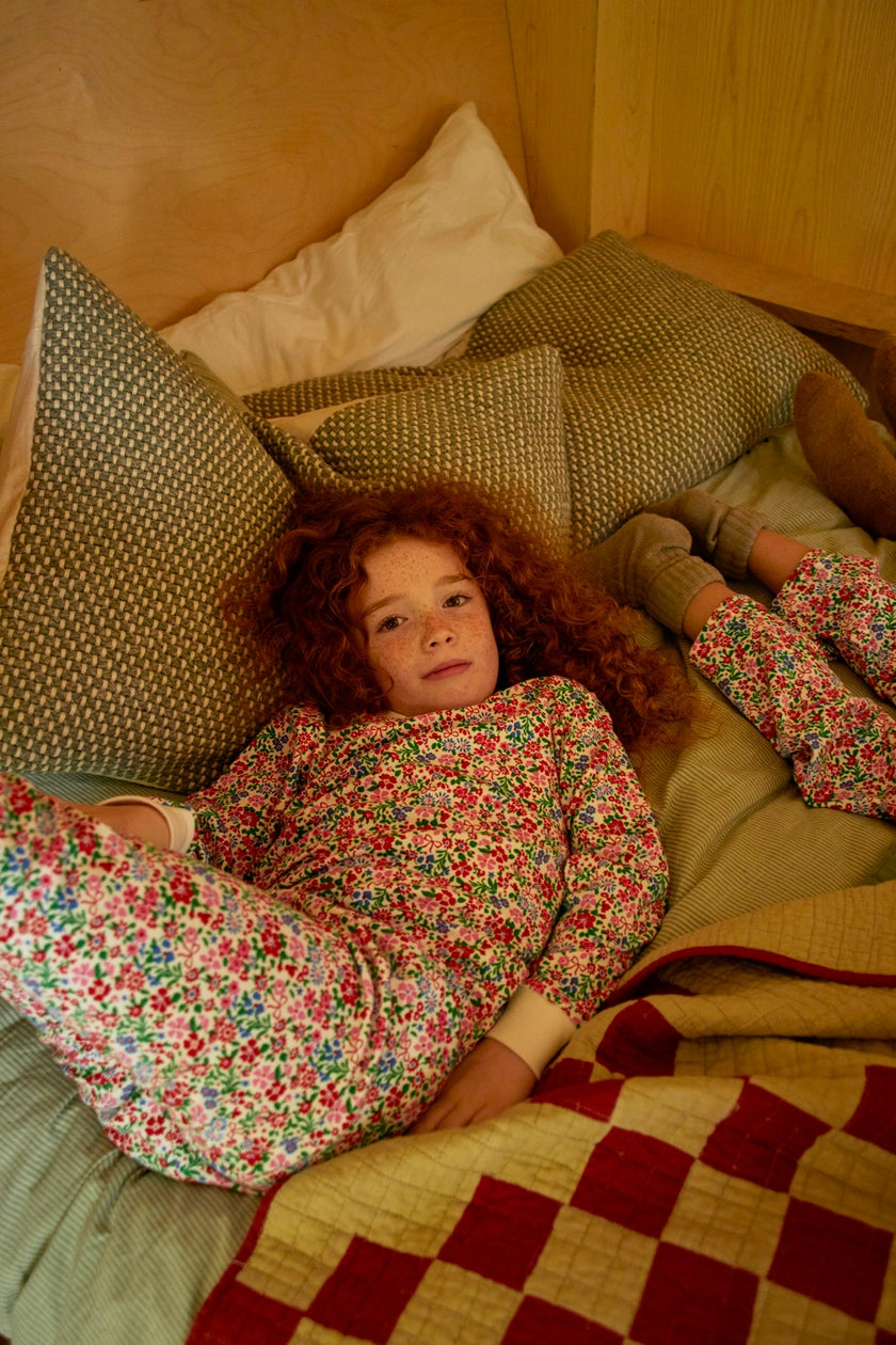 Holiday Classic Pajama, Festive Floral