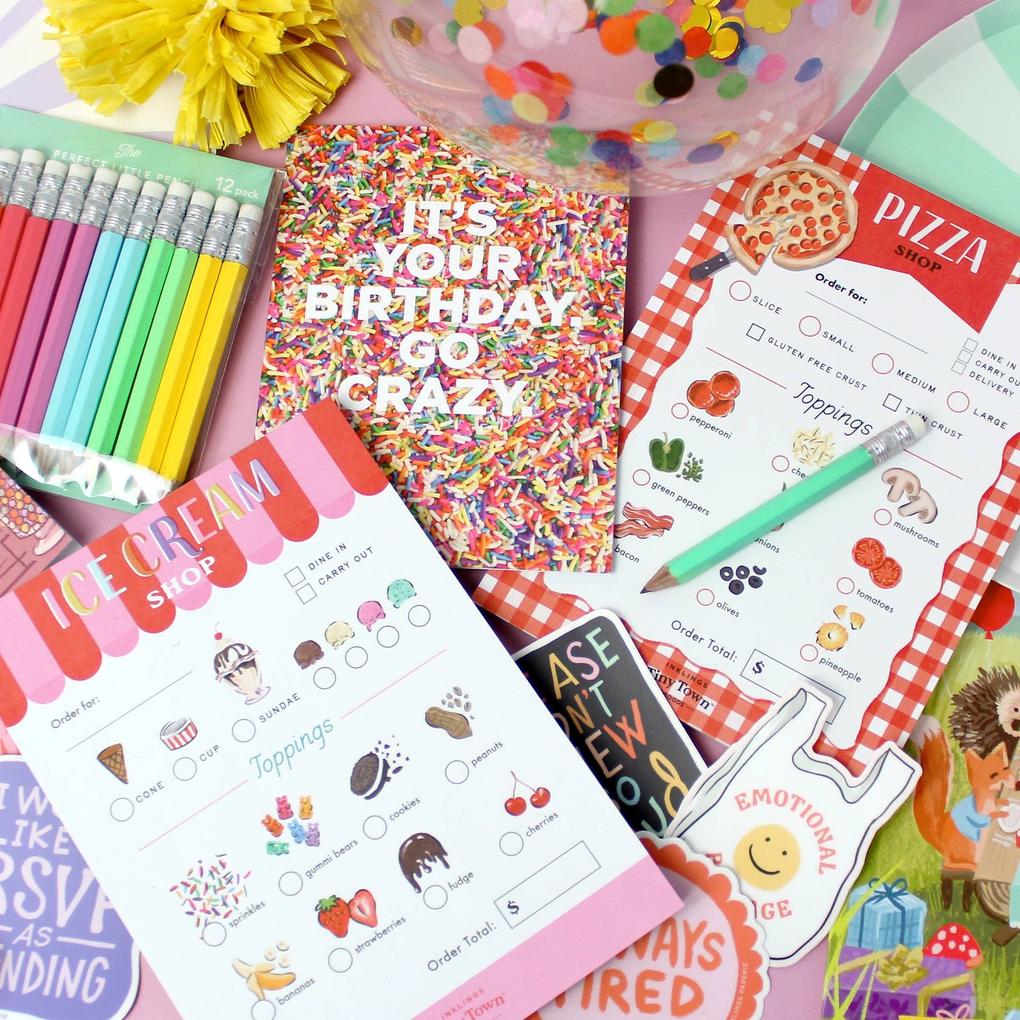 Inklings Tiny Town™ Play Notepad - Pizza Shop