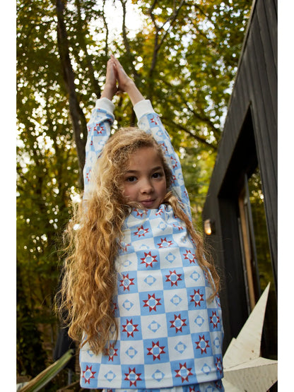 Holiday Classic Pajama, Patchwork Star