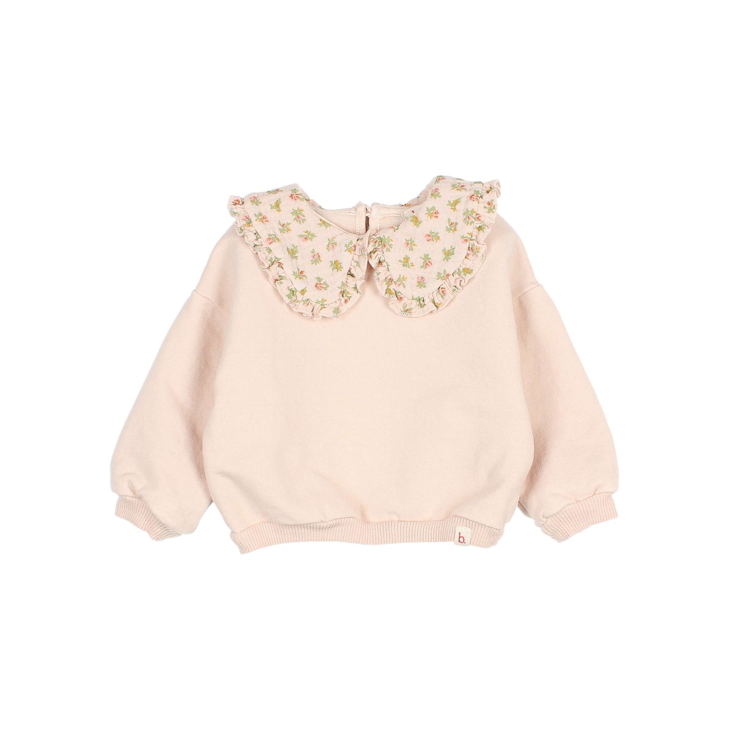Cottage Sweatshirt, Cream Pink