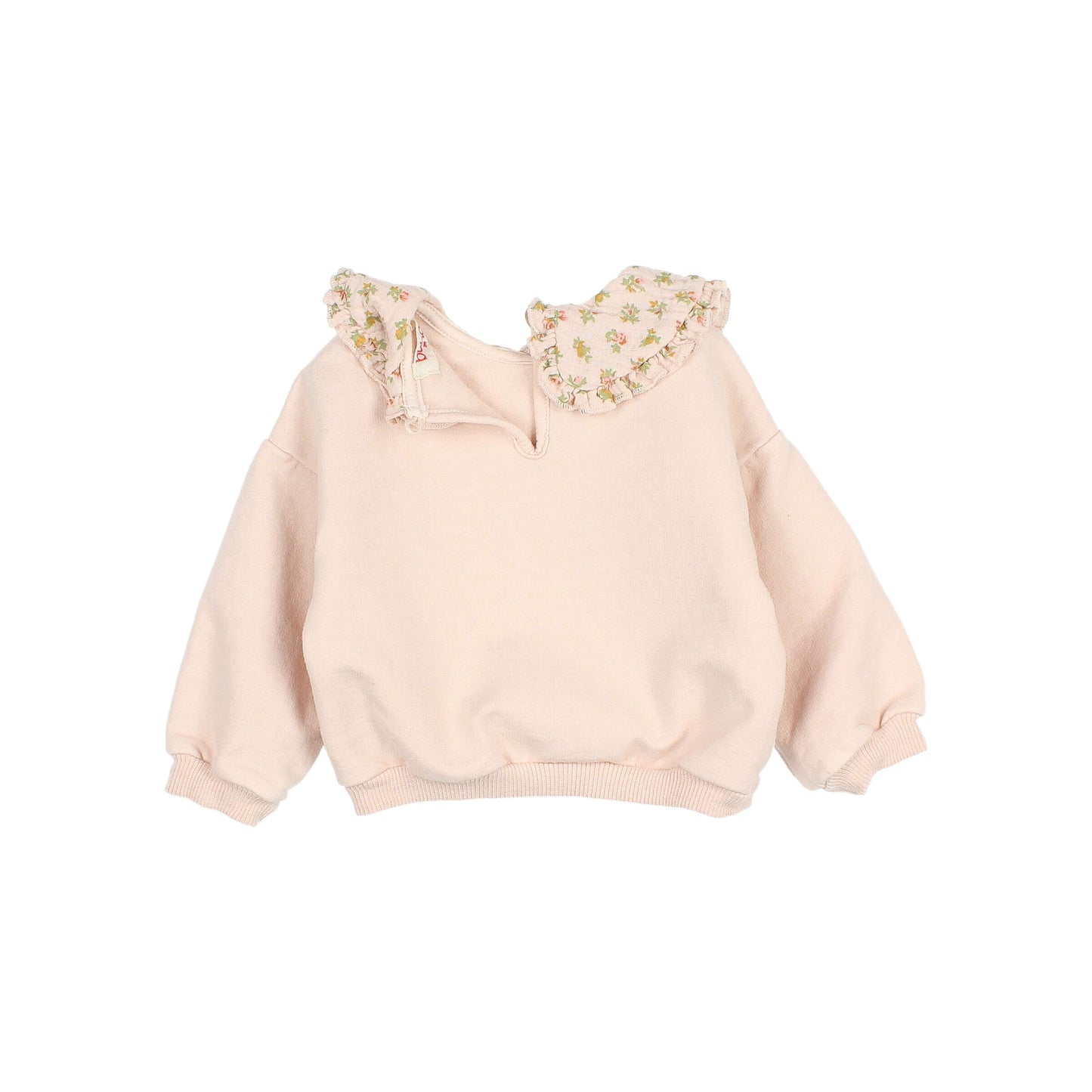 Cottage Sweatshirt, Cream Pink